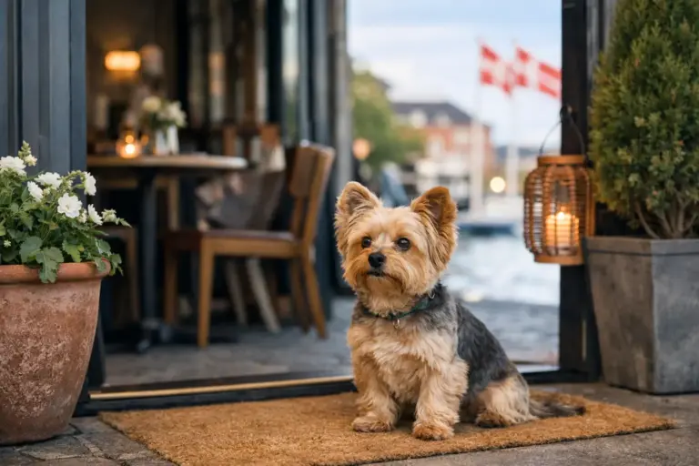 Hvordan ved jeg om hunde er velkomne?