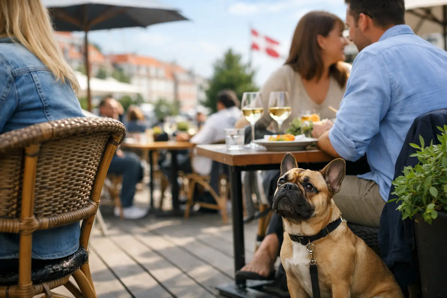 Udendørs servering – hund tilladt?