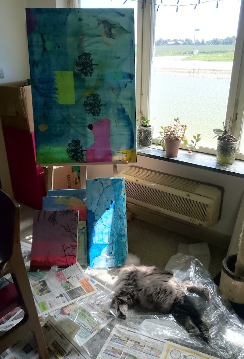 Artist Laila Cichos i Sakskøbing