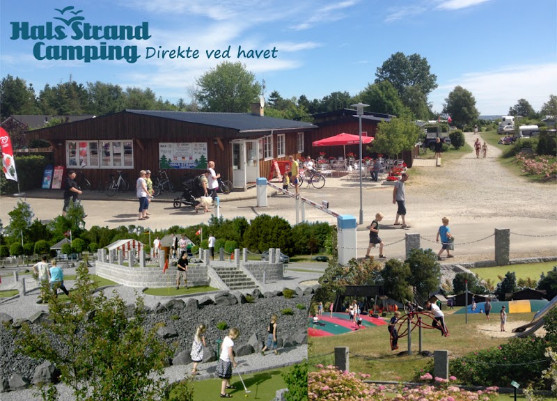 Hals Strand Camping i Hals
